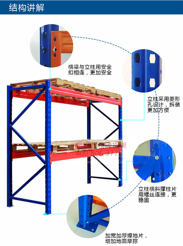 重型库房仓储货架|重力型货架-重庆市新百源金属制品有限公司